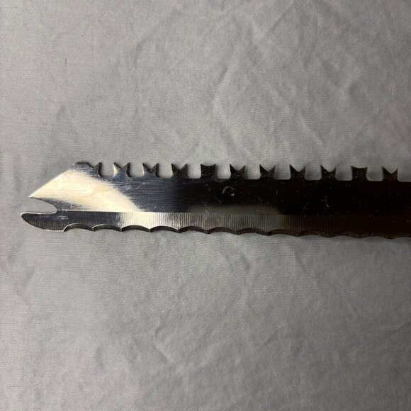 Vintage Quikut Quikkle Knife USA Chefs Slicing Bread Frozen Carving Food Blade - Picture 5 of 9